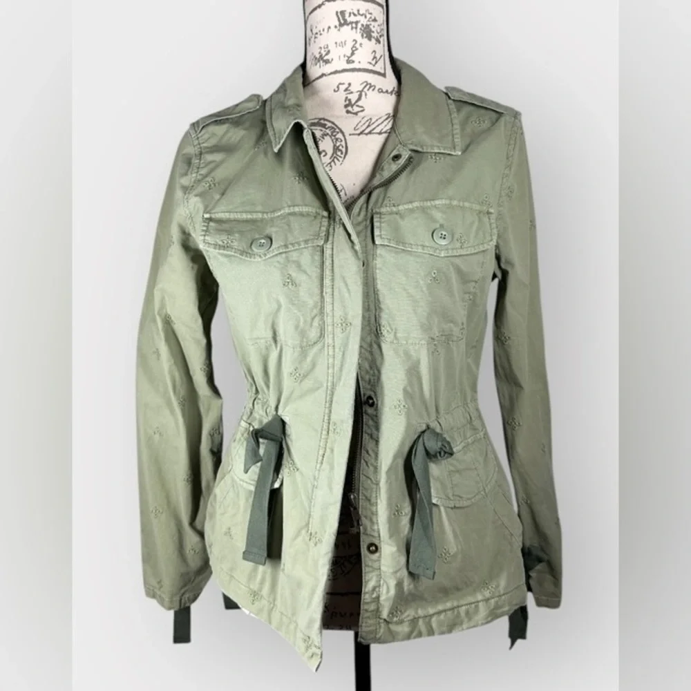 Sanctuary, Green Utility Jacket, Size XS